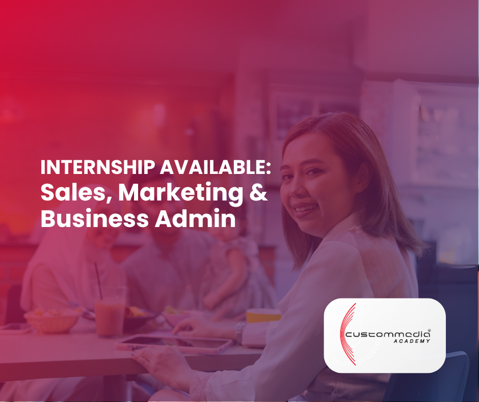 INTERNSHIP AVAILABLE: Sales, Marketing and Business Admin